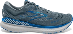 BROOKS Men's Glycerin GTS 19 (095 - Quarry/Grey/Dark Blue)