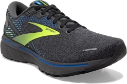 BROOKS Men’s Ghost 14 (069 - Black/Blue/Nightlife) -Saucony Store 028DDC41 1183 491E BFCB 53A1929C5C6F