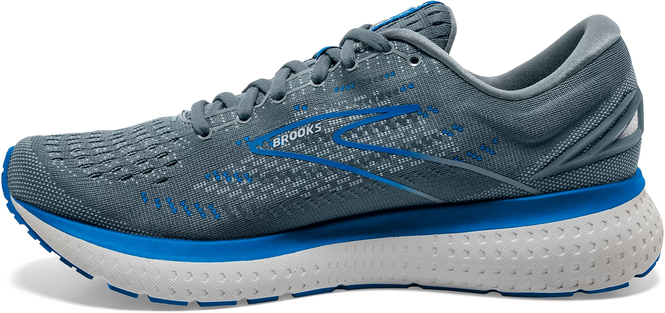 BROOKS Men’s Glycerin 19 (095 - Quarry/Grey/Dark Blue) 2 BROOKS Men’s Glycerin 19 (095 - Quarry/Grey/Dark Blue) - Image 2