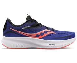 Saucony Men's Ride 15 (16 - Sapphire/VIZI Red)