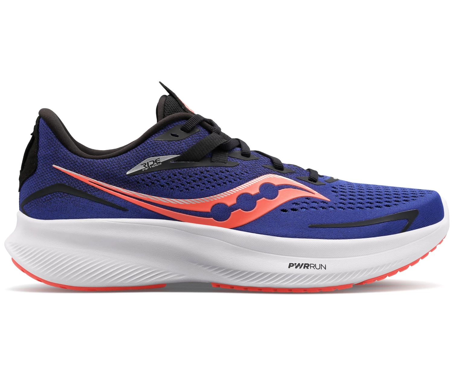 Saucony Men's Ride 15 (16 - Sapphire/VIZI Red) 1 Saucony Men's Ride 15 (16 - Sapphire/VIZI Red)