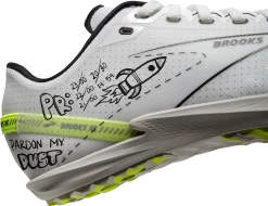 BROOKS Draft XC Unisex Spike (129 - White/Black/Nightlife) -Saucony Store 100039 129 D2 Draft XC