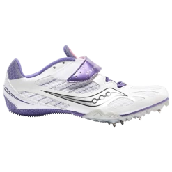 Saucony Women's Spitfire 2 (2 - White/Purple)