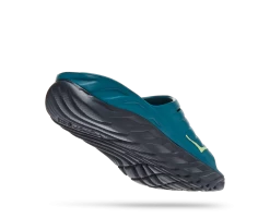 Hoka Men's Ora Recovery Slide (BCBT - Blue Coral/Butterfly) -Saucony Store 1099673 BCBT 3