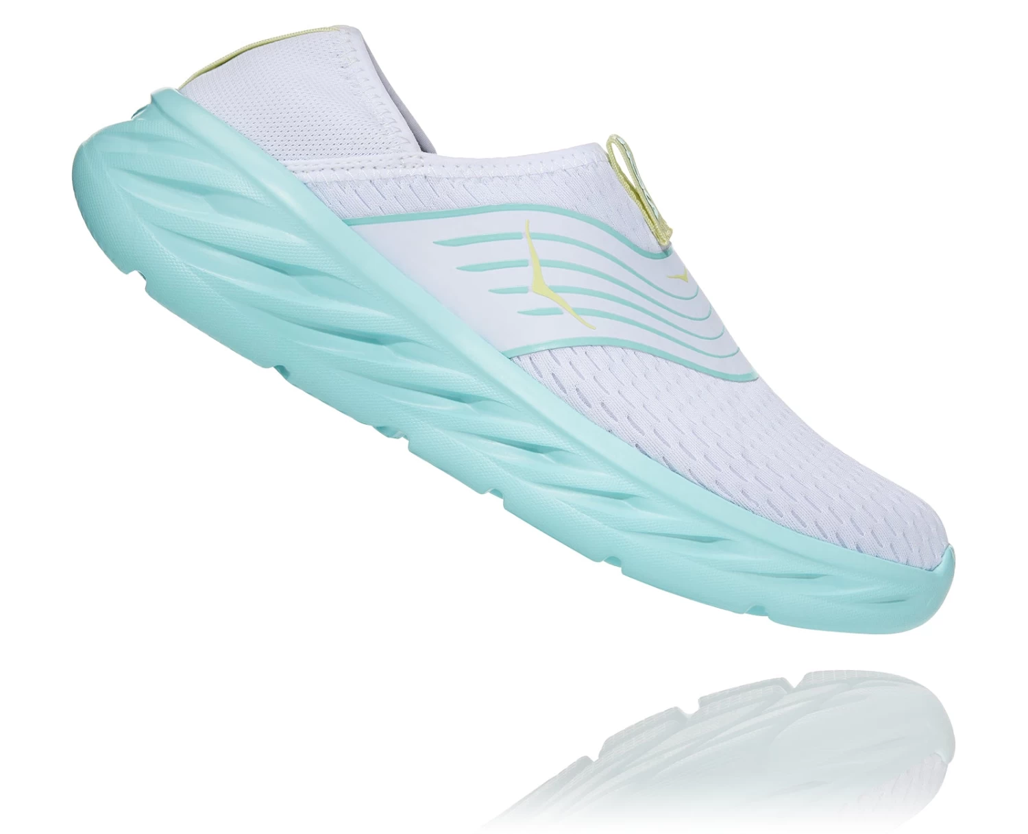 Hoka Women's Ora Recovery Shoe (WBTN - White/Blue Tint) 2 Hoka Women's Ora Recovery Shoe (WBTN - White/Blue Tint) - Image 2
