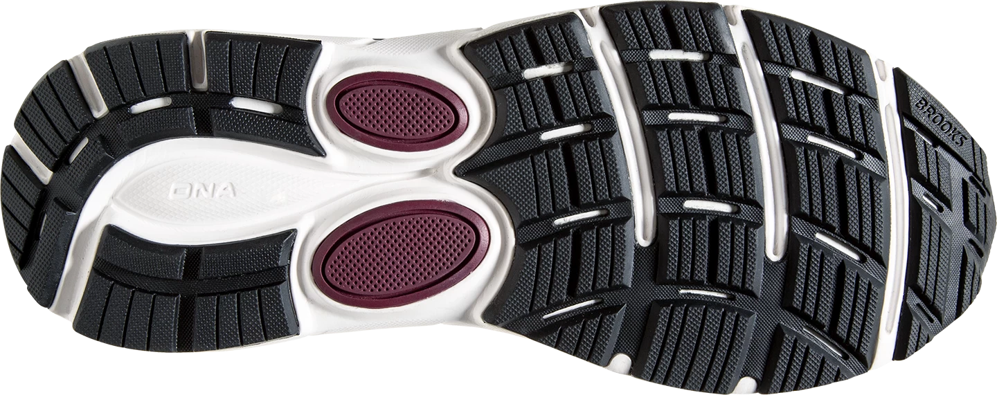 BROOKS Men's Dyad 11 (031 - Blackened Pearl/Alloy/Red) 6 BROOKS Men's Dyad 11 (031 - Blackened Pearl/Alloy/Red) - Image 6