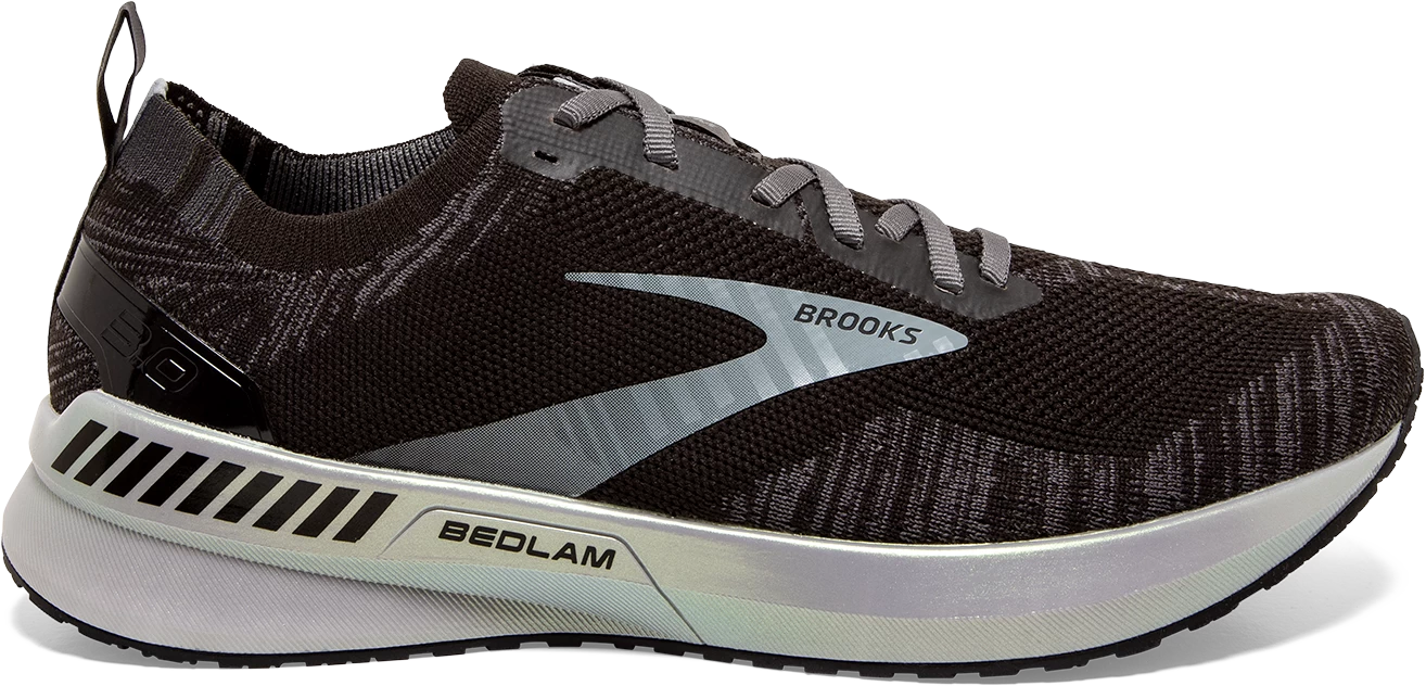BROOKS Men's Bedlam 3 - (012 - Black/blackened Pearl/white) 1 BROOKS Men's Bedlam 3 - (012 - Black/blackened Pearl/white)