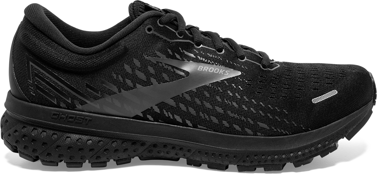 BROOKS Men's Ghost 13 (072 - Black/black) 2 BROOKS Men's Ghost 13 (072 - Black/black) - Image 2