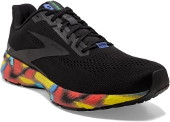 BROOKS Men's Launch 8 Victory Collection (016 - Black/Red/Blue) -Saucony Store 110358 016 A Launch 8