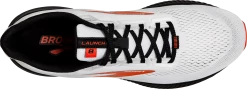 BROOKS Men's Launch 8 (198 - White/Black/Red Clay) -Saucony Store 110358 198 O Launch 8