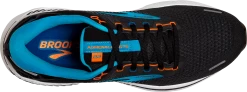 BROOKS Men's Adrenaline GTS 22 (034 - Black/Blue/Orange) -Saucony Store 110366 034 O Adrenaline GTS 22