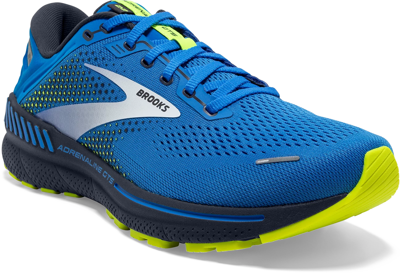 BROOKS Men's Adrenaline GTS 22 (413 - Blue/India Ink/Nightlife) 3 BROOKS Men's Adrenaline GTS 22 (413 - Blue/India Ink/Nightlife) - Image 3