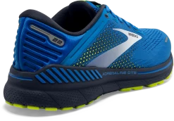 BROOKS Men's Adrenaline GTS 22 (413 - Blue/India Ink/Nightlife) 9 BROOKS Men's Adrenaline GTS 22 (413 - Blue/India Ink/Nightlife) -Saucony Store 110366 413 H Adrenaline GTS 22