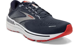 BROOKS Men's Adrenaline GTS 22 (435 - Peacoat/India Ink/Grenadine) -Saucony Store 110366 435 A Adrenaline GTS 22