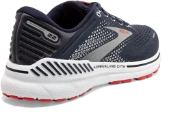 BROOKS Men's Adrenaline GTS 22 (435 - Peacoat/India Ink/Grenadine) -Saucony Store 110366 435 H Adrenaline GTS 22