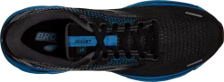 BROOKS Men's Ghost 14 (056 - Black/Blackened Pearl/Blue) -Saucony Store 110369 056 O Ghost 14