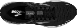 BROOKS Men's Ghost 14 (057 - Black/White/Silver) -Saucony Store 110369 057 O Ghost 14 002