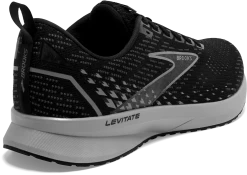 BROOKS Men's Levitate 5 (051 - Black/Ebony/Grey) -Saucony Store 110370 051 H Levitate 5