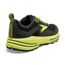 BROOKS Men's Cascadia 16 WIDE (029 - Black/Ebony/Nightlife) -Saucony Store 110376 029 h cascadia 16 mens trail running shoe