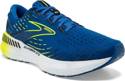 BROOKS Men’s Glycerin GTS 20 (482 - Blue/Nightlife/White) -Saucony Store 110383 482 A Glycerin GTS 20