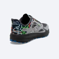 BROOKS Men’s Launch 9 (046 - Ebony/Oyster/Blue) -Saucony Store 110386 046 h launch 9 mens fast running shoe