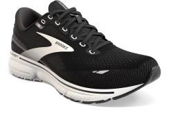 BROOKS Men's Ghost 15 WIDE (012 - Black/Blackened Pearl/White) -Saucony Store 110393 012 A Ghost 15 90b16d51 e199 4853 830d 7b4507af8bcf