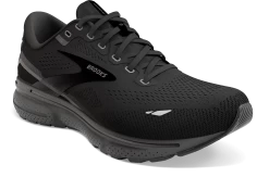 BROOKS Men's Ghost 15 (020 - Black/Black/Ebony) -Saucony Store 110393 020 A Ghost 15
