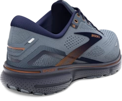 BROOKS Men's Ghost 15 WIDE (025 - Flintstone/Peacoat/Oak) -Saucony Store 110393 025 H Ghost 15 03bd9946 af59 40f5 8f40 9275ab802763