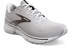 BROOKS Men's Ghost 15 (098 - Alloy/Oyster/Black) -Saucony Store 110393 098 A Ghost 15