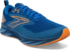 BROOKS Men's Levitate 6 (405 - Classic Blue/Orange) -Saucony Store 110395 405 A Levitate 6