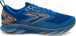 BROOKS Men's Levitate 6 (405 - Classic Blue/Orange)