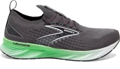 BROOKS Men's Levitate Stealthfit 6 (323 - Blackened Pearl/Green/White)