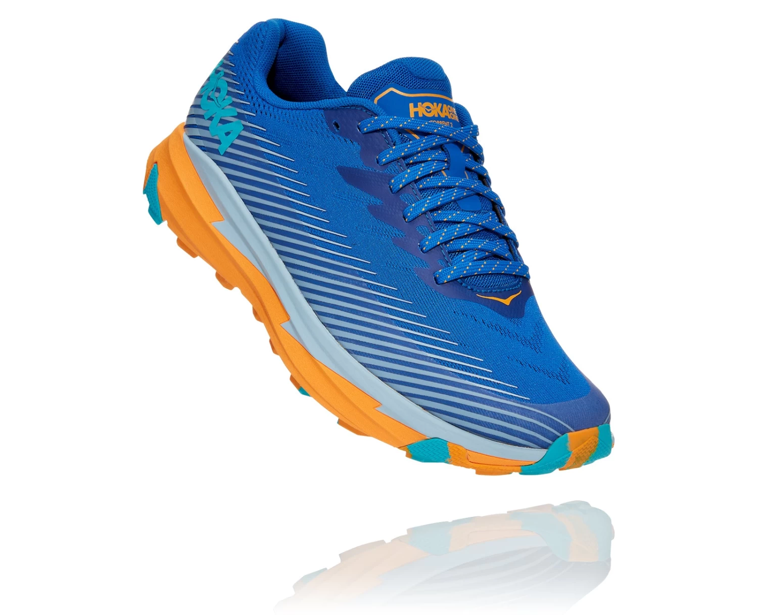 Hoka Men's Torrent 2 (TSSF - Turkish Sea/Saffron) 1 Hoka Men's Torrent 2 (TSSF - Turkish Sea/Saffron)