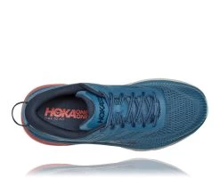 Hoka Men's Bondi 7 (RTOS - Real Teal/Outer Space) 7 Hoka Men's Bondi 7 (RTOS - Real Teal/Outer Space) -Saucony Store 1110518 RTOS 5