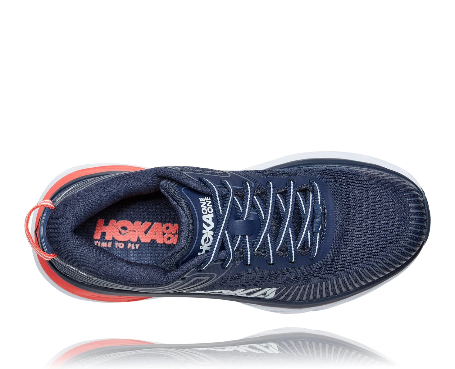 Hoka Women's Bondi 7 (BIBBL - Black Iris/Ballad Blue) 4 Hoka Women's Bondi 7 (BIBBL - Black Iris/Ballad Blue) - Image 4