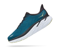 Hoka Men's Clifton 8 (BCBT - Blue Coral/Butterfly) -Saucony Store 1119393 BCBT 4