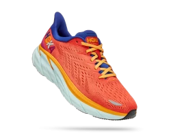 Hoka Men's Clifton 8 "St(ART) Pack" (FBLN - Fiesta/Bluing)