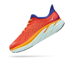 Hoka Men's Clifton 8 "St(ART) Pack" (FBLN - Fiesta/Bluing) -Saucony Store 1119393 FBLN 4