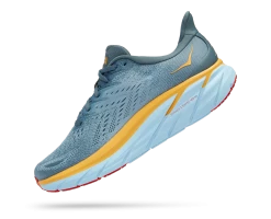 Hoka Men's Clifton 8 (GBMS - Goblin Blue/Mountain Spring) -Saucony Store 1119393 GBMS 4