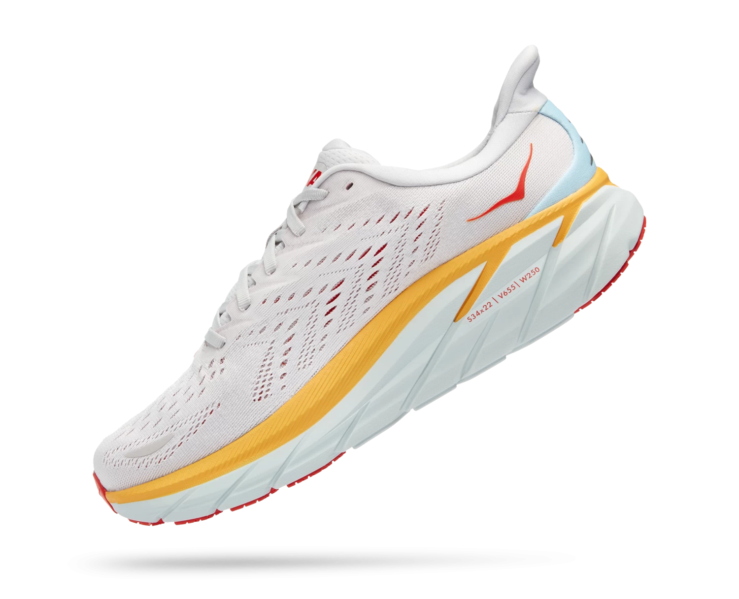 Hoka Men's Clifton 8 (NCBDB - Nimbus Cloud/Blanc De Blanc 4 Hoka Men's Clifton 8 (NCBDB - Nimbus Cloud/Blanc De Blanc - Image 4