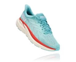 Hoka Women's Clifton 8 (AEBL - Aquarelle/Eggshell Blue)