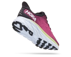 Hoka Women's Clifton 8 (BGIR - Blue Graphite/Ibis Rose) -Saucony Store 1119394 BGIR 3