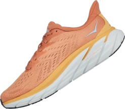 Hoka Women's Clifton 8 (SBSCR- Sun Baked/Shell Coral) -Saucony Store 1119394 SBSCR 4