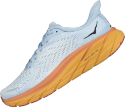 Hoka Women's Clifton 8 (SSIF - Summer Song/ Ice Flow) -Saucony Store 1119394 SSIF 4