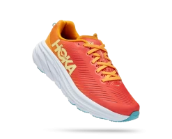 Hoka Women's Rincon 3 (CRYW - Camellia/Radiant Yellow)