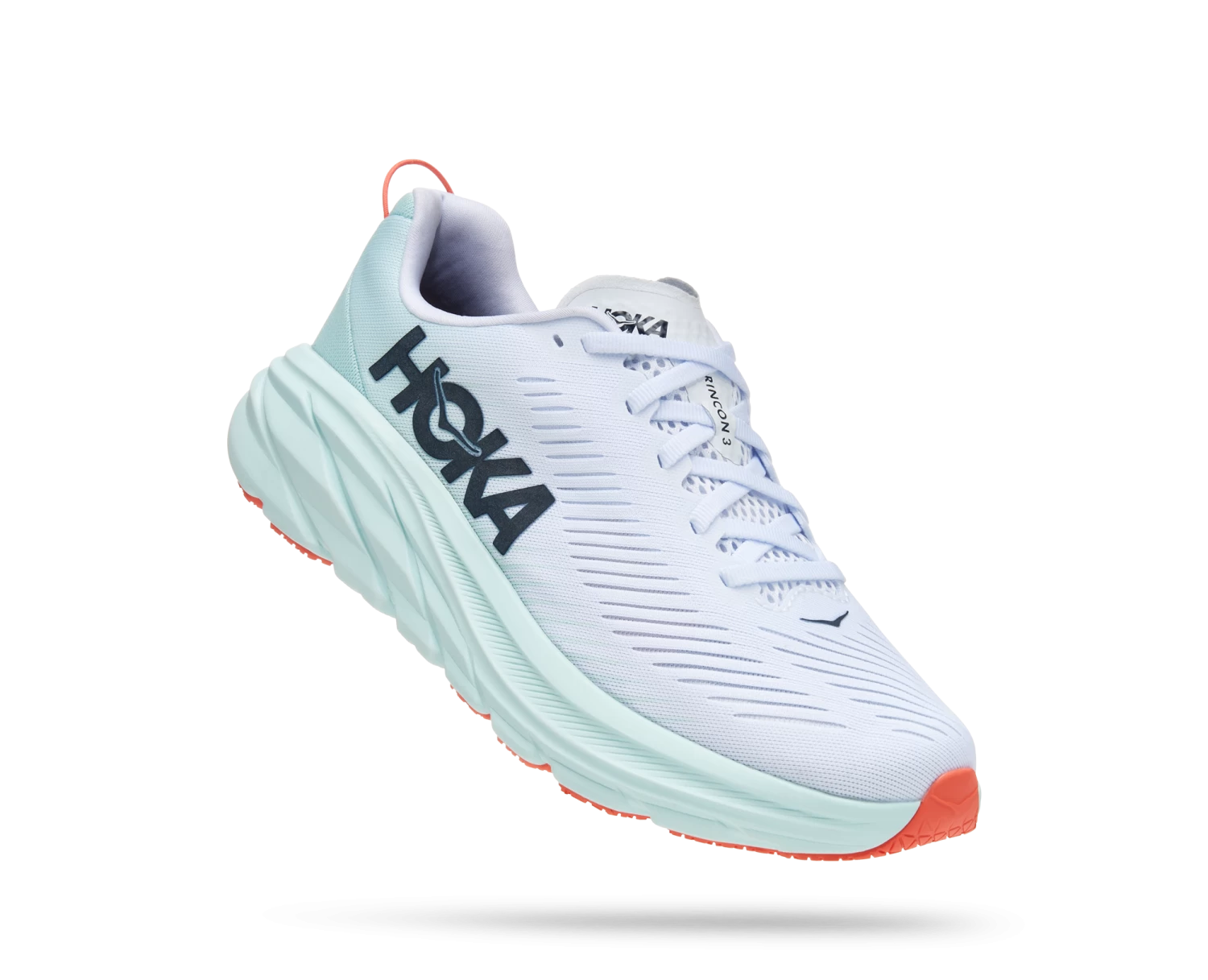 Hoka Women's Rincon 3 (WBGL - White/Blue Glass) 1 Hoka Women's Rincon 3 (WBGL - White/Blue Glass)