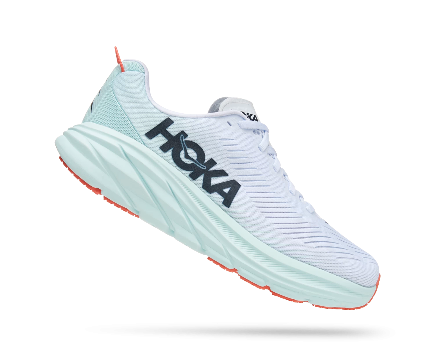 Hoka Women's Rincon 3 (WBGL - White/Blue Glass) 2 Hoka Women's Rincon 3 (WBGL - White/Blue Glass) - Image 2