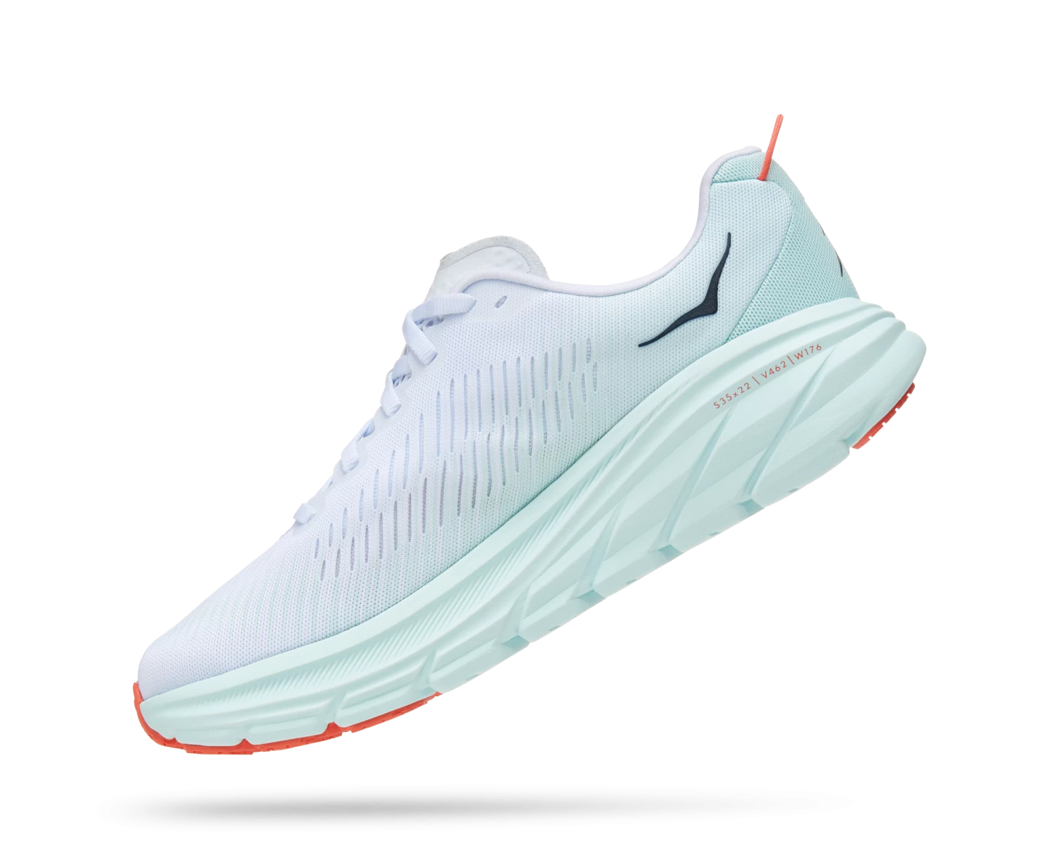 Hoka Women's Rincon 3 (WBGL - White/Blue Glass) 4 Hoka Women's Rincon 3 (WBGL - White/Blue Glass) - Image 4