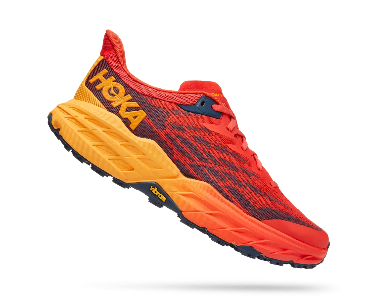 Hoka Men's Speedgoat 5 (FRYL - Fiesta/Radiant Yellow) 2 Hoka Men's Speedgoat 5 (FRYL - Fiesta/Radiant Yellow) - Image 2