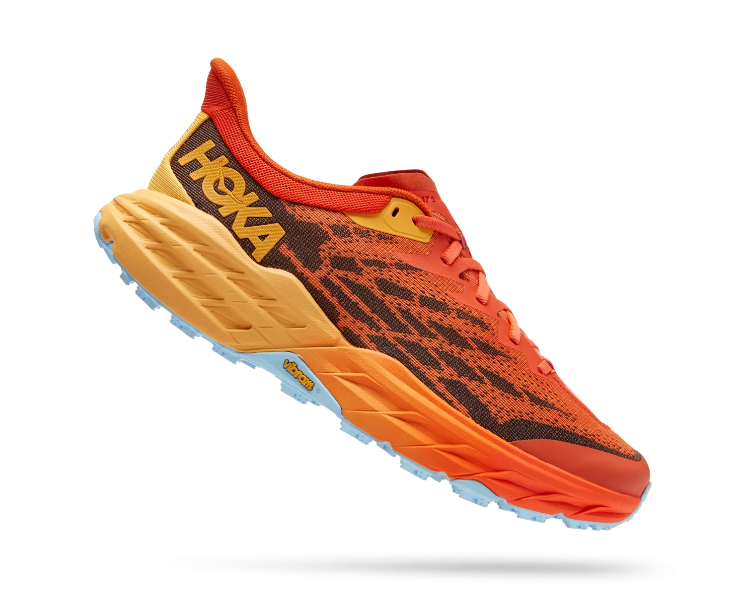 Hoka Men's Speedgoat 5 (PBAY - Puffin's Bill/Amber Yellow) 2 Hoka Men's Speedgoat 5 (PBAY - Puffin's Bill/Amber Yellow) - Image 2